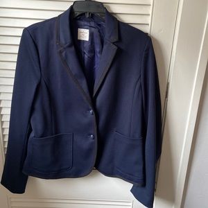 Gap woman’s Academy blazer navy with black trim size 12